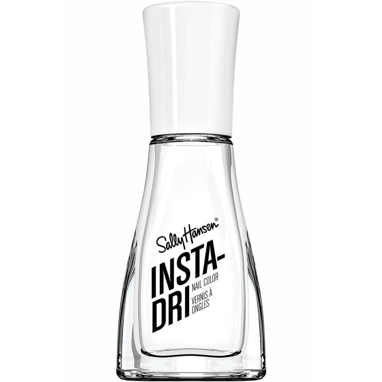 Sally Hansen Insta Dri Fast Dry Nail Color, White On Time 113, 0.31 Oz